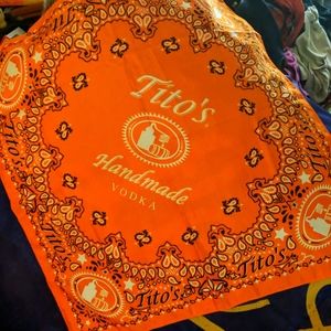 NWOT Tito's Vodka Bandana
